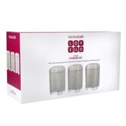 Set Of 3 KitchenCraft Lovello Tea, Coffee And Sugar Canisters -Home Luxe Studio 30948738 alt06