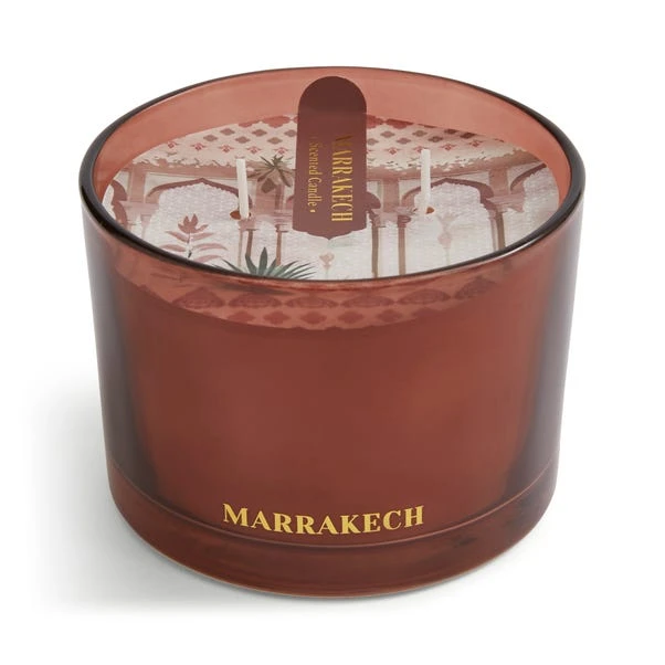 Marrakech Moroccan Red Cinnamon Multi Wick Candle 5 Marrakech Moroccan Red Cinnamon Multi Wick Candle - Image 3