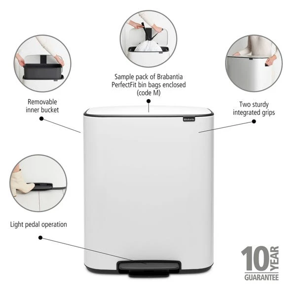 Brabantia Bo 60L Pedal Bin 18 Brabantia Bo 60L Pedal Bin - Image 16