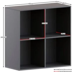 Vida Designs Durham 2x2 Cube Storage Unit 21 Vida Designs Durham 2x2 Cube Storage Unit -Home Luxe Studio 30949042 alt01