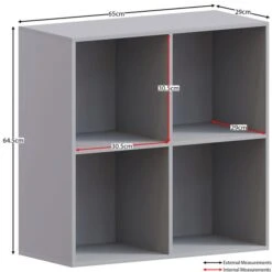 Vida Designs Durham 2x2 Cube Storage Unit 15 Vida Designs Durham 2x2 Cube Storage Unit -Home Luxe Studio 30949044 alt01