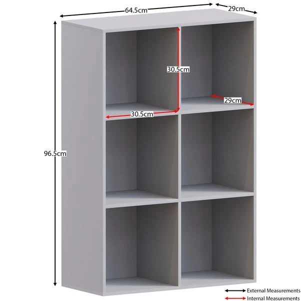 Vida Designs Durham 2x3 Cube Storage Unit 10 Vida Designs Durham 2x3 Cube Storage Unit - Image 8