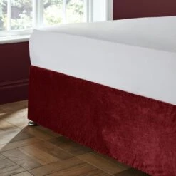 Catherine Lansfield Kingsley Matte Velvet Divan Base Bed Wrap 27 Catherine Lansfield Kingsley Matte Velvet Divan Base Bed Wrap -Home Luxe Studio 30956831
