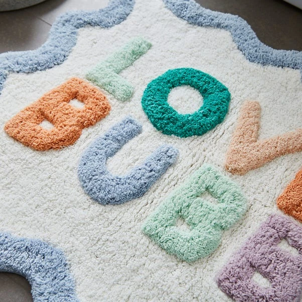 Lovely Bubbly Cotton Bath Mat 4 Lovely Bubbly Cotton Bath Mat - Image 2