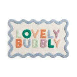 Lovely Bubbly Cotton Bath Mat 7 Lovely Bubbly Cotton Bath Mat -Home Luxe Studio 30957251 alt02