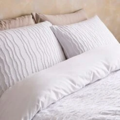 Alton Tufted Stripe Quilt Cover Set 38 Alton Tufted Stripe Quilt Cover Set -Home Luxe Studio 30957329 alt01