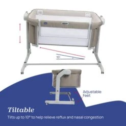 Chicco Next2Me Magic Evo Bedside Crib -Home Luxe Studio 30957589 alt06