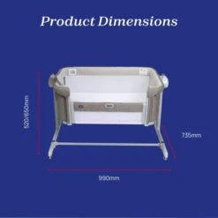 Chicco Next2Me Magic Evo Bedside Crib -Home Luxe Studio 30957589 alt09