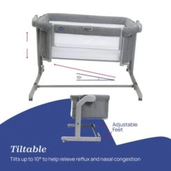 Chicco Next2Me Magic Evo Bedside Crib -Home Luxe Studio 30957794 alt06