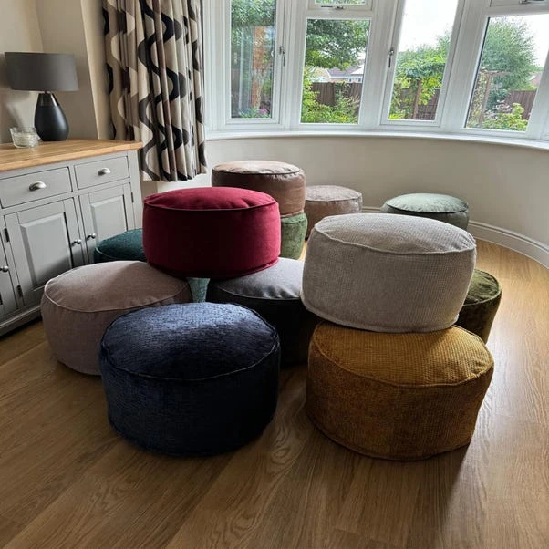 Daro Waffle Round Pouffe 22 Daro Waffle Round Pouffe - Image 20