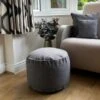 Daro Spi Round Pouffe 2 Daro Spi Round Pouffe -Home Luxe Studio 30958369