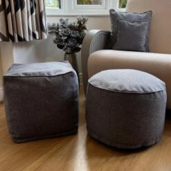 Daro Spi Round Pouffe 15 Daro Spi Round Pouffe -Home Luxe Studio 30958369 alt03