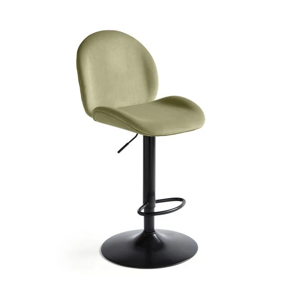 Jayde Adjustable Bar Stool, Velvet 19 Jayde Adjustable Bar Stool, Velvet - Image 17