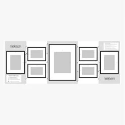 Nielsen Set Of 7 Photo Frames -Home Luxe Studio 30959029 alt02