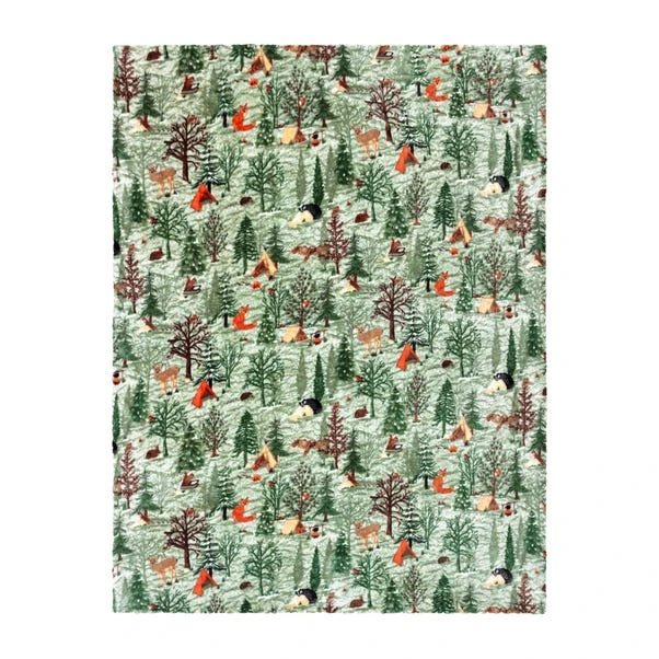 Lodge Wood Sherpa Throw 130cm X 150cm 3 Lodge Wood Sherpa Throw 130cm X 150cm