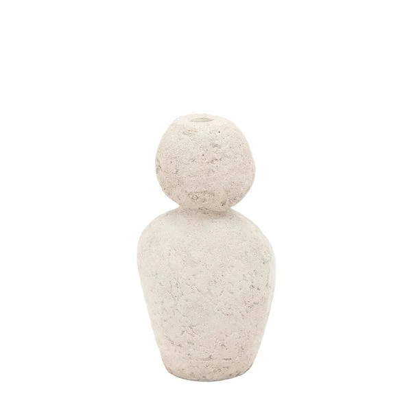 Sable Medium Pebble Candle Holder 6 Sable Medium Pebble Candle Holder - Image 4