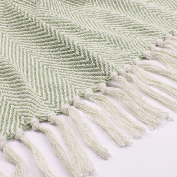 Jenson Herringbone Throw 235cm X 235cm 11 Jenson Herringbone Throw 235cm X 235cm - Image 9