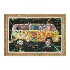 Graffiti Art Tour Framed Print -Home Luxe Studio 30959724 alt02
