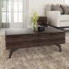 Ashcroft Coffee Table, Dark Walnut 2 Ashcroft Coffee Table, Dark Walnut -Home Luxe Studio 30959762
