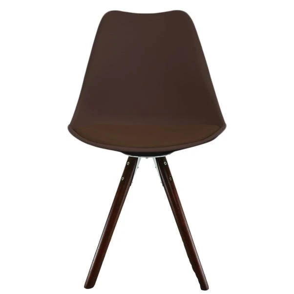 Fusion Living Soho Plastic Dining Chair With Pyramid Legs 13 Fusion Living Soho Plastic Dining Chair With Pyramid Legs - Image 11