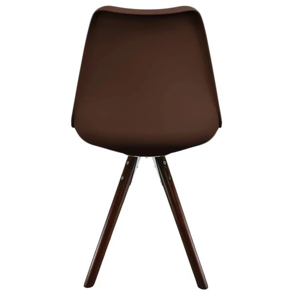 Fusion Living Soho Plastic Dining Chair With Pyramid Legs 16 Fusion Living Soho Plastic Dining Chair With Pyramid Legs - Image 14