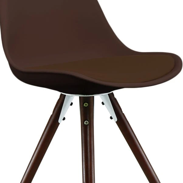 Fusion Living Soho Plastic Dining Chair With Pyramid Legs 17 Fusion Living Soho Plastic Dining Chair With Pyramid Legs - Image 15