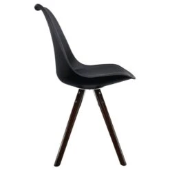 Fusion Living Soho Plastic Dining Chair With Pyramid Legs 25 Fusion Living Soho Plastic Dining Chair With Pyramid Legs -Home Luxe Studio 30960337 alt03