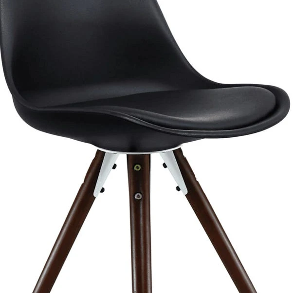 Fusion Living Soho Plastic Dining Chair With Pyramid Legs 9 Fusion Living Soho Plastic Dining Chair With Pyramid Legs - Image 7