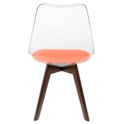 Fusion Living Soho Clear Plastic Dining Chair With Squared Legs 34 Fusion Living Soho Clear Plastic Dining Chair With Squared Legs -Home Luxe Studio 30960381 alt04