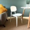 Fusion Living Oslo Plastic Dining Chair 2 Fusion Living Oslo Plastic Dining Chair -Home Luxe Studio 30960507