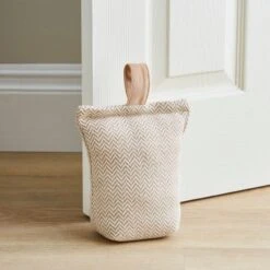 Herringbone Natural Doorstop