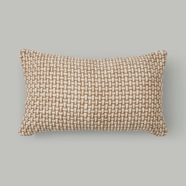 Jute Natural Rectangle Cushion 5 Jute Natural Rectangle Cushion - Image 3