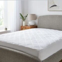 Soft Easycare Polycotton Mattress Protector 17 Soft Easycare Polycotton Mattress Protector -Home Luxe Studio 30961115