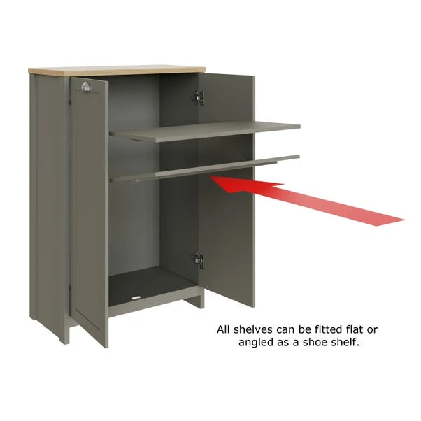 Lancaster Tall Shoe Cabinet 17 Lancaster Tall Shoe Cabinet - Image 15