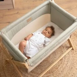 Clair De Lune Organic Folding Crib 17 Clair De Lune Organic Folding Crib -Home Luxe Studio 30961441 alt01