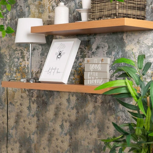 Harbour Housewares Large Floating Shelf 3 Harbour Housewares Large Floating Shelf