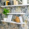 Harbour Housewares Small Floating Shelf 1 Harbour Housewares Small Floating Shelf -Home Luxe Studio 30962338