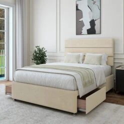 Plush Chenille Universal Divan Base 33 Plush Chenille Universal Divan Base -Home Luxe Studio 30962624 alt01