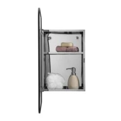 Croydex Metal Framed Bathroom Wall Cabinet 18 Croydex Metal Framed Bathroom Wall Cabinet -Home Luxe Studio 30962828 alt04
