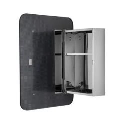 Croydex Metal Framed Bathroom Wall Cabinet 19 Croydex Metal Framed Bathroom Wall Cabinet -Home Luxe Studio 30962828 alt05