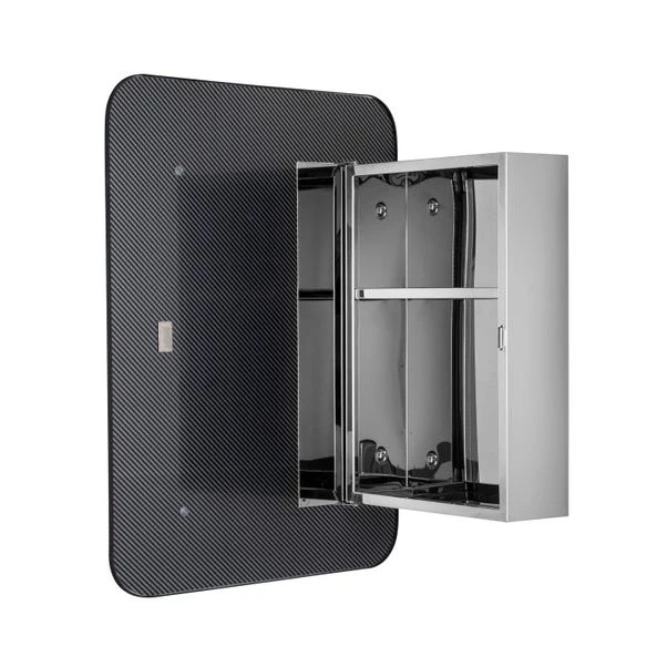 Croydex Metal Framed Bathroom Wall Cabinet 8 Croydex Metal Framed Bathroom Wall Cabinet - Image 6