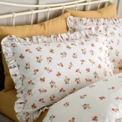 Catherine Lansfield Frill Ditsy Floral Duvet Cover And Pillowcase Set 33 Catherine Lansfield Frill Ditsy Floral Duvet Cover And Pillowcase Set -Home Luxe Studio 30962840 alt01