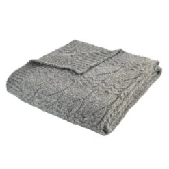 Bianca Cosy Soft Cable Knit Throw 130cm X 170cm 30 Bianca Cosy Soft Cable Knit Throw 130cm X 170cm -Home Luxe Studio 30962930 alt05
