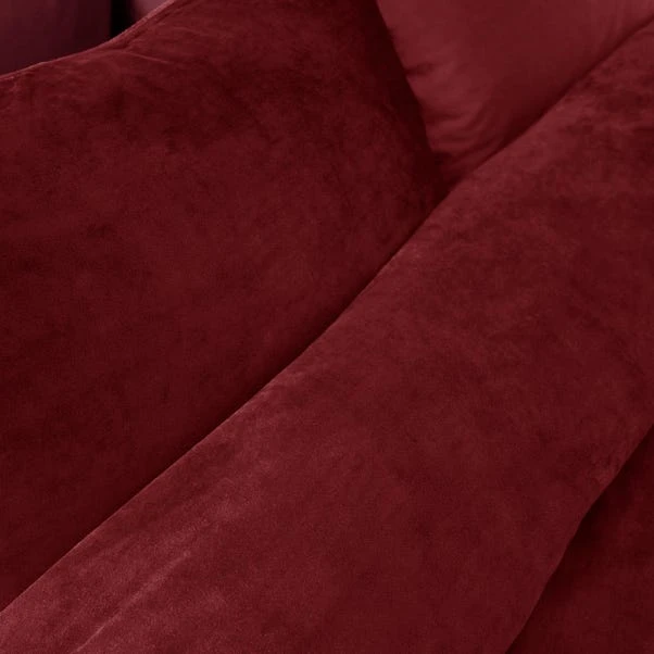 Catherine Lansfield Kingsley Soft Matt Velvet Duvet Cover And Pillowcase Set 20 Catherine Lansfield Kingsley Soft Matt Velvet Duvet Cover And Pillowcase Set - Image 18