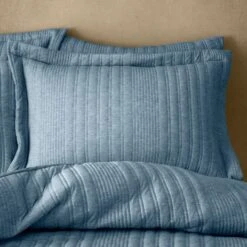 Pineapple Elephant Tamba Jersey Stripe Quilted Oxford Pillowcase Pair 14 Pineapple Elephant Tamba Jersey Stripe Quilted Oxford Pillowcase Pair -Home Luxe Studio 30962987