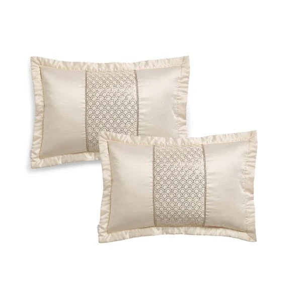Catherine Lansfield Deco Sequin Quilted Pillowsham Pair 5 Catherine Lansfield Deco Sequin Quilted Pillowsham Pair - Image 3