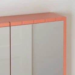 Scallop Mirror Wall Cabinet 33 Scallop Mirror Wall Cabinet -Home Luxe Studio 30963084 alt05