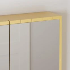 Scallop Mirror Wall Cabinet 26 Scallop Mirror Wall Cabinet -Home Luxe Studio 30963123 alt05