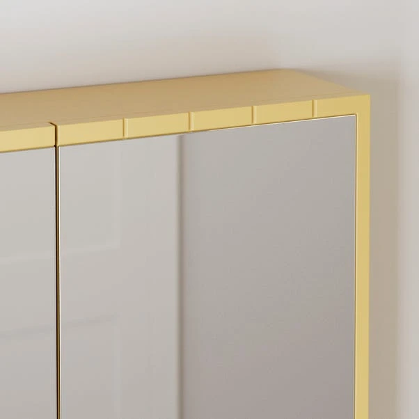 Scallop Mirror Wall Cabinet 7 Scallop Mirror Wall Cabinet - Image 5