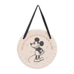 Disney Mickey Mouse Home Hanging Plaque